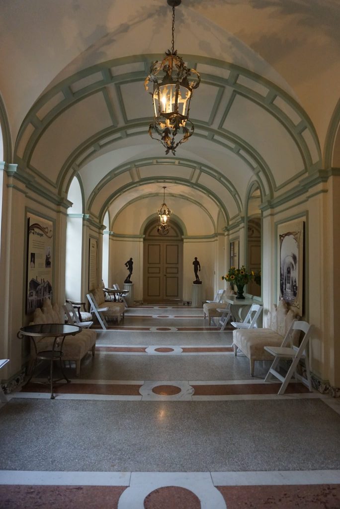 Huge elegant room in Edith Wharton's mansion The Mount