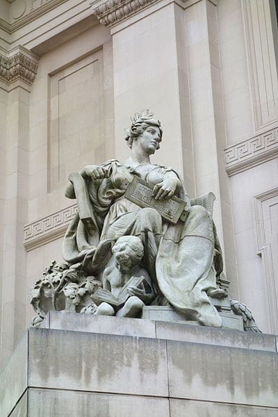 Sculpture by Daniel Chester French at Brooklyn Museum