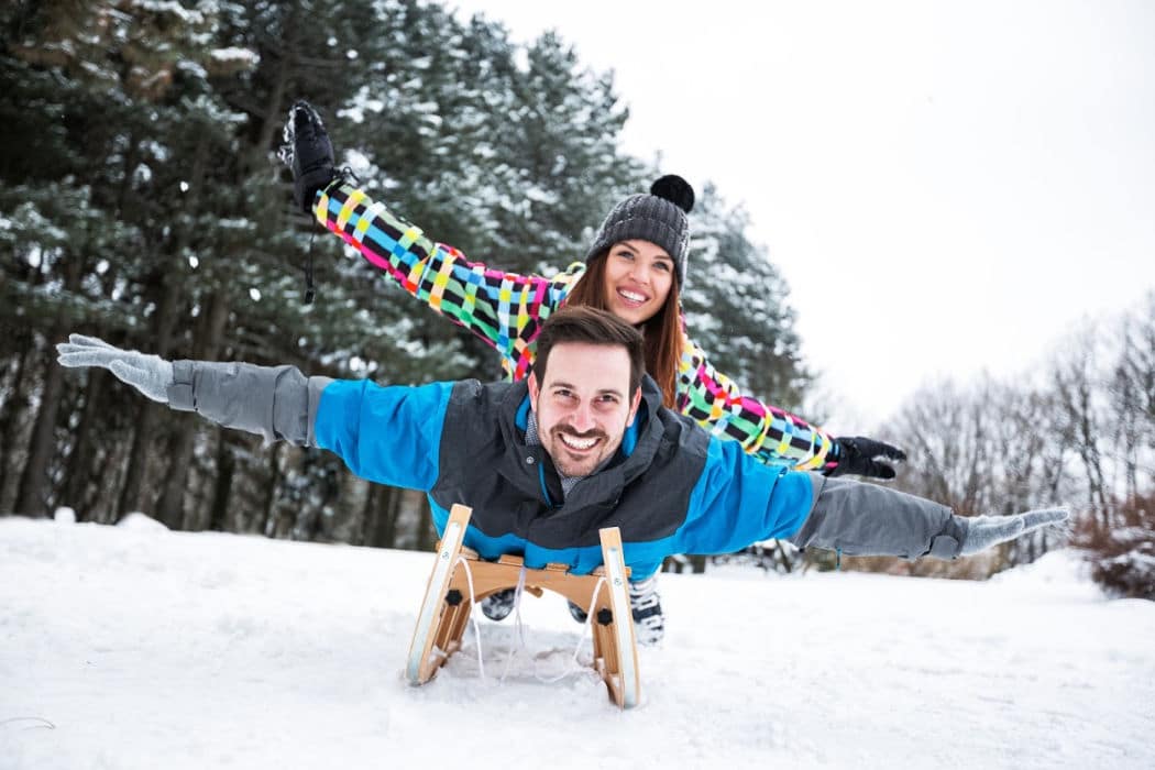 Sledding in Massachusetts